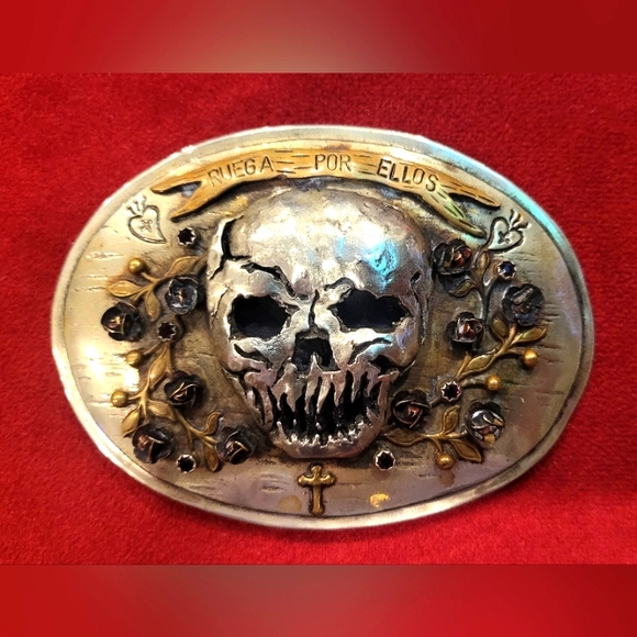 VSA Virgins Saints And Angels belt buckle 